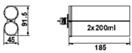 Technische Zeichnung zu PowerMax HPD-2020-14.4V Li-Ion (1)